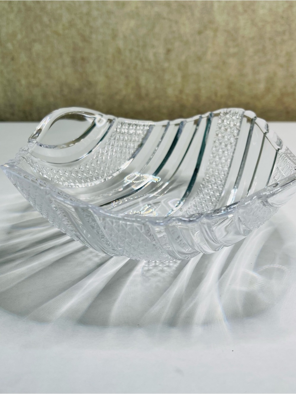 Mikasa Square Crystal Candy Dish